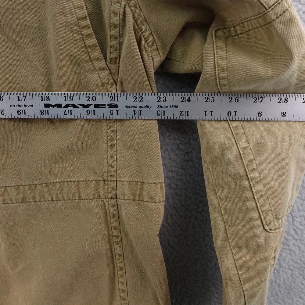 Levi's Men's L Tan Barn Coat Military Cargo Pockets Button Front‎ Chore Jacket